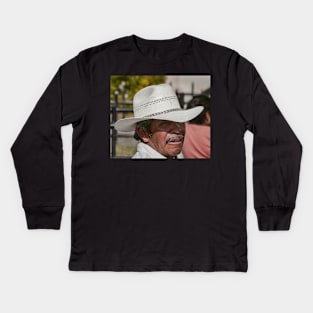 Hatman. Kids Long Sleeve T-Shirt